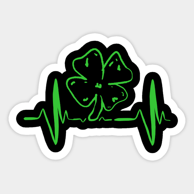 St Patricks Day Nurse Sticker by Namio